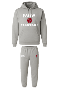 faith basketball hoodie and sweatpants